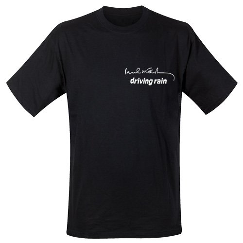 Preisvergleich Produktbild Paul McCartney - T-Shirt Driving Rain (in M)