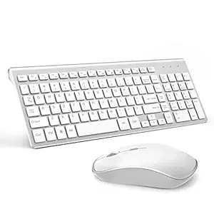 J JOYACCESS Wireless Keyboards Combo Full-size Whisper-quiet Compact Keyboards and Mouse Combo wireless keyboards combo