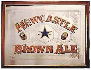 'Newcastle Brown Ale' Markenprodukt kleinen Spiegel