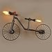 Produktbild D_HOME Vintage Schlafzimmer Wohnzimmer Wandleuchte Industriewind Schmiedeeisen Fahrradschlauch Wandleuchte LED Lichtquelle * 3 Wohnzimmer Schlafzimmer Lampe