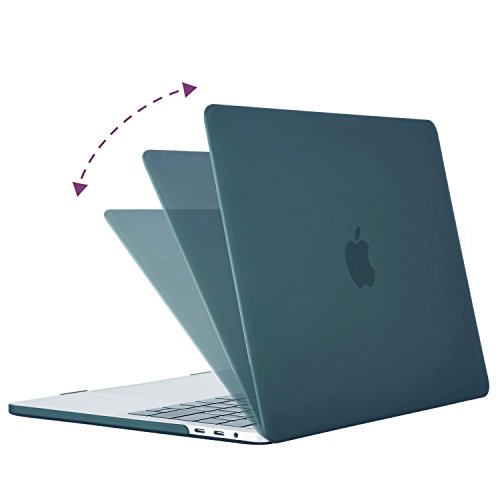 MOSISO MacBook Pro 13 Hülle 2016 – Ultra Slim Hochwertige Plastik Hartschale Tasche Schutzhülle Snap Case für NEUESTE MacBook Pro 13 Zoll (2016 Freisetzung) A1706 / A1708 mit/ohne Touch Bar and Touch ID, Deep Teal - 4