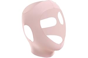 GJKLO Doppelkinn maske V Gesichtsmasken,Wiederverwendbare V-Linienmask,für Doppelkinn und schlaffe Gesichtshaut gesichtsmaske über nacht gesichtsstraffung(B)