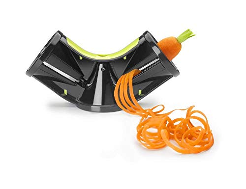 IBILI Triple temperamatite Verdura, Acciaio Inox, Nero/Verde, 19 x 6.5 x 30 cm