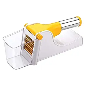 Capital Virgin Plastic Potato Slicer with Container (White)