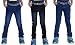 Krystle Kids Black Denim Jeans with crush for girls/boys (Black, Sky Blue & Dark Blue) (Size:20, 22,24,26,28,30,32,34,36,38,40) RS.799.00