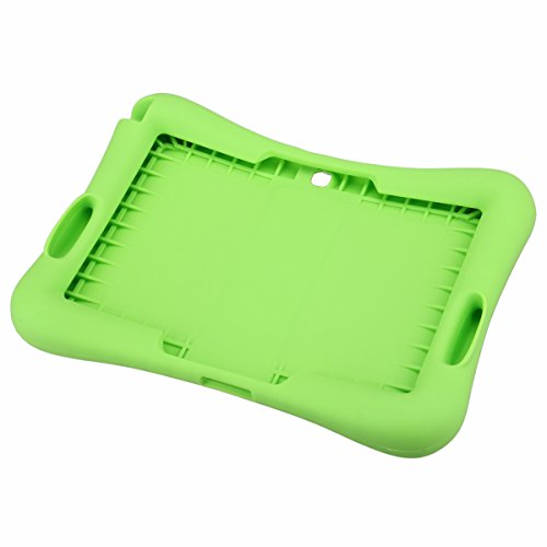 NEWSTYLE Samsung Galaxy Tab 4 10.1 Kinderfreundliche Silikon Hülle Schutzhülle Tasche Case für Samsung Tab 4 SM-T530/T531/T535 (10,1 Zoll) – Grün - 5