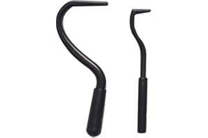 BEAUTYBIGBANG 2021 2PCS Crochet à tiques Pince à tiques Anti Tique Chat Pipette Anti puces Chat Tire-tiques pour Chiens, Chats, Chevaux et Autres Animaux (BK)