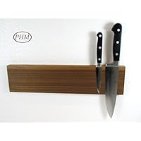 8er Magnet-Messerleiste Nussbaum