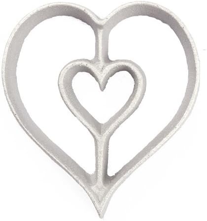 Kitchen Supply 7007 Rosette Iron, Heart by Kitchen Supply