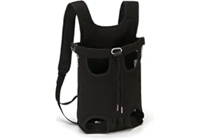 FUNAT Zaino per Cani, Borsa da Trasporto per Gatto Cane, Marsupio per Cani Zaino per Petto Anteriore Borsa a Tracolla Tote per Cuccioli di Gatto Sling Outdoor