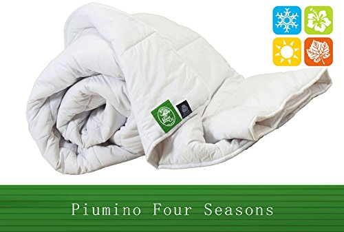 Lana & Co Piumino Comfort Inverno Pura Lana Merino Antifeltrente Lavabile 40 Gradi. Matrimoniale