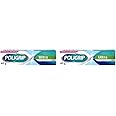 Poligrip Denture Adhesive Cream, False Teeth and Partials Fixative, Ultra, 40 g (Pack of 2)