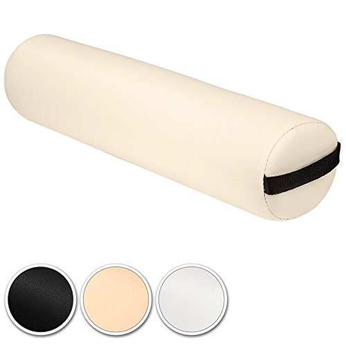 TecTake Vollrolle Lagerungsrolle 64 x 15cm - in 3 verschiedenen Farben (Beige)