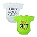 Little Stars Unisex Rompers - Pack of 2 (PO21UBS_03_O, Multi-Coloured, 0-3 Months) RS.399.00