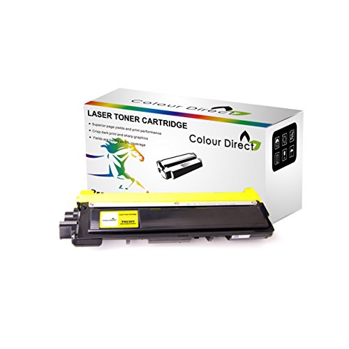 Yellow Colour Direct Compatible Toner Cartridge Replacement For Brother TN230 - DCP-9010CN, HL-3040CN, HL-3070CW, MFC-9120CN, MFC-9320CW Printers