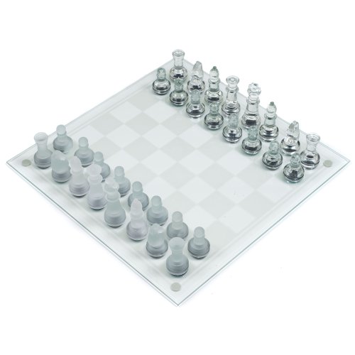 Preisvergleich Produktbild Deluxe Glas Schach Set