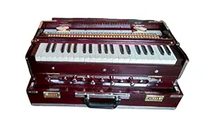 3 1/2 Octave Professional Quality Box Harmonium with 3 set of Reeds