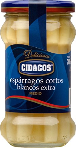 Cidacos - Espárragos blancos cortos - Estra - 200 g
