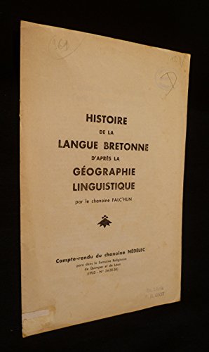 Download Histoire de la langue bretonne d'après la géographie lingustique Download Histoire de la langue bretonne d'après la géographie lingustique