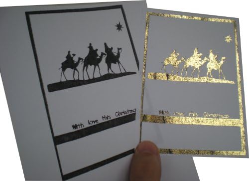Gold laser toner foil for laser Printers 15cm x 3m - Heat Transfer Foil
