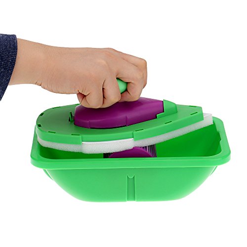 Anself Farbroller und Tray Set Malerei Brush Point & Malen Haushalt Dekorative Werkzeug Einfach und Schnell - 3