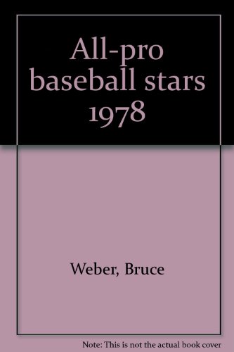 All-pro baseball stars 1978 All-pro baseball stars 1978