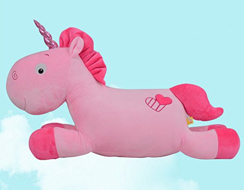 Baby Kinder Theodor Einhorn Schlaf Stuffed weichem Plüsch Kissen – Kuscheltier – Stofftier – Püschtier – Flauschig – Kuschelig – Geschenke aus Ich einfach unverbesserlich - 2