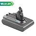 Produktbild Topbatt V6 Akku für Dyson Ersatzakku 21.6V 3000mAh Li-ion DC59 DC58 DC61 DC62 Tier DC72 DC74 DC74 595 650 770 880 Drahtlos Staubsauger