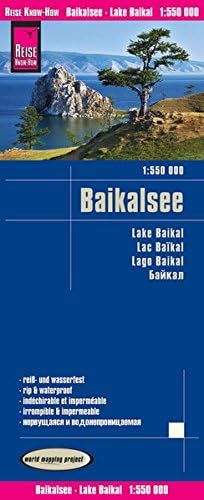 Lake Baikal 2017: (world mapping project) (Lake Baikal (1:550.000)): reiß- und wasserfest (world mapping project)