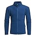 Produktbild Jacke Herren Longra Männer Herbst Winter Jacke Polar Fleece Sweatshirt Herren Übergangsjacke Bomberjacke Fliegerjacke Militär Freizeitjacke Sportjacke (3XL, Blue)