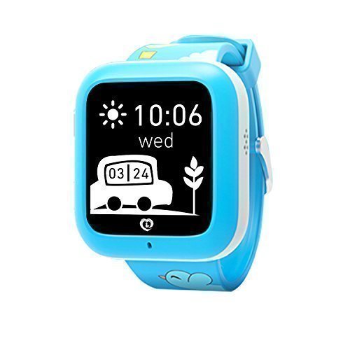 Misafes Unisex kinder Smart Uhr Sport Monitor GPS Tracker Digitaluhr Babyphone Baby Telefon Handy (SIM-Karte ist nicht enthalten) - 4