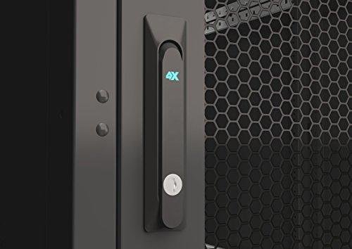 Professionell 19 zoll SERVER Schrank 4X, 42HE, Breite 800mm, Tiefe 1200mm, Traglast 1000kg, RAL9005 - 3
