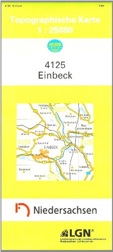 Preisvergleich Produktbild Einbeck 1 : 25 000. (TK 4125 / N)