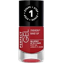 Fashion Make-up Perfect Gel Nagellack Nr. 11 Cherry 10 Ml - Langlebiger Gel-Lack In Kirschrot Für Schöne Nägel