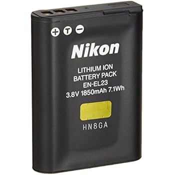 Nikon EN-EL23 Li-ion Rechargeable Battery for COOLPIX ...