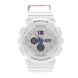 Casio Baby-G's Tri Color BA120TR-7B White / White Resin Analog / Digital Quartz Unisex Watch