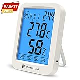 ✅Großer Messbereich: Temperatur: -10 ° C bis 70 ° C, Luftfeuchtigkeit:10% bis 99%, Der Messbereich ist groß, können Sie für zu Hause, Babyzimmer, Schlafzimmer, Büro, Gewächshaus, Keller, Lagerraum, etc. verwenden.