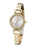 REGENT Damen Analog Quarz Uhr mit Edelstahl Armband 12210972