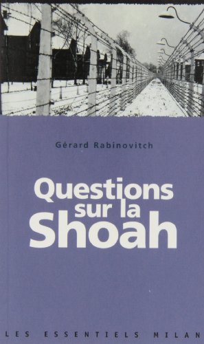 couverture de : Questions sur la shoah