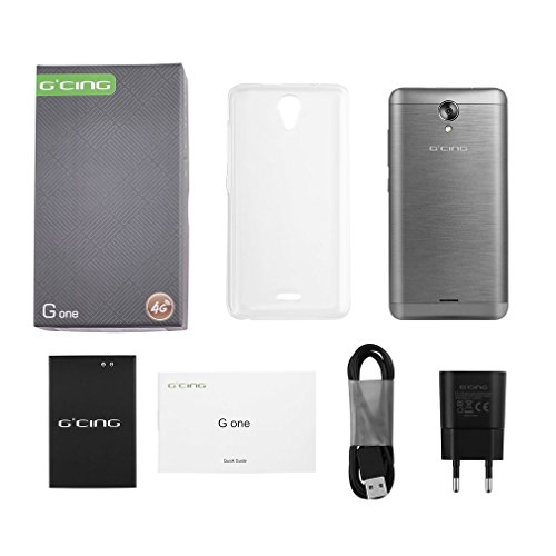 Telephone Portable Debloqu    G One Smartphone 4G    cran   5 Pouces - 8 Go - Android 7 0 - Double SIM - 2200 mAh Batterie - 5 0MP Appareil Photo  - Noir