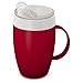 Produktbild Ornamin Becher mit Trink-Trick, Thermofunktion und Schnabelaufsatz 140 ml rot (Modell 905 + 806) / Thermobecher, Spezial-Trinkhilfe, Schnabelbecher
