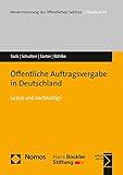 Image de Öffentliche Auftragsvergabe in Deutschland: Sozial und nachhaltig? (Modernisierung Des Of