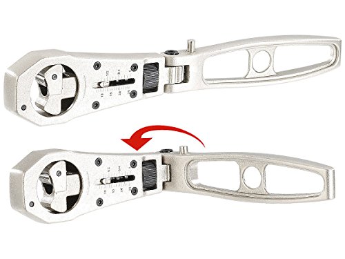 AGT Ratschenschlüssel mit verstellbarem Durchmesser von 8-25 mm - 2