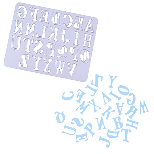 Amazingdeal365 Buchzeichen Metall Form Stanzschablonen Schablonen Schneiden DIY Dekor Sammelalbum Karten Buchzeichen Lesezeichen als Geschenk für Freunde Geburtstag Kinder,Kindergarten Hobby Schule Handarbeit Unterricht usw. Ein tolles Geschenk! - 3