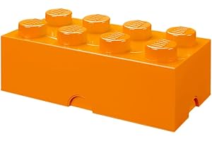 ROOM COPENHAGEN Ladrillo de almacenamiento de 8 espigas de LEGO, caja de almacenaje apilable, 12 l
