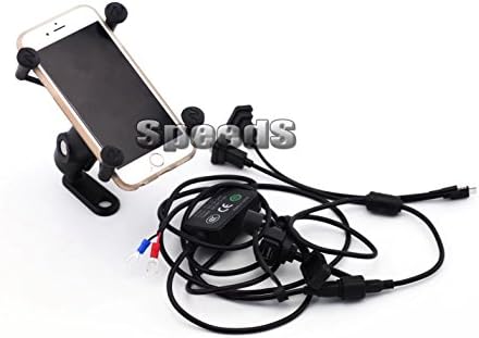 Motorcycle Navigation frame/Navigation Bracket with USB charge port For BMW K1200R K1300R K1200S K1300S 05-14