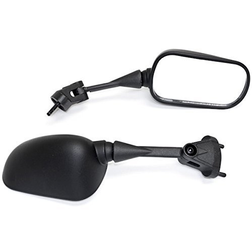 Motorcycle Mirror Black OEM Stock Style Racing Mirrors for 2005-2008 Ninja ZX6R 2004-2010 Ninja ZX10R