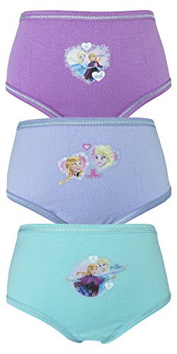 Disney Frozen 'Anna and Elsa Ice Skate' 3 Pack Girls Pants - 3-4 Years / 104 cm