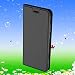 Produktbild JINQD Home 1 Stück Stoßfest Flip Ledertasche Visitenkarte Legen Telefon Fall Telefon Fall Shell TPU Weiche für HuaweiP20 Lite (Color : Grey HuaweiP20 Lite)