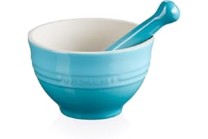 ‎LE CREUSET Le Creuset Mörser aus Steinzeug, 360 g, 300 ml, Karibik, 81209301700003